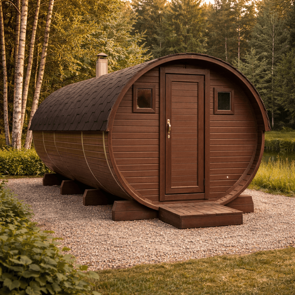 Баня-бочка 6 м