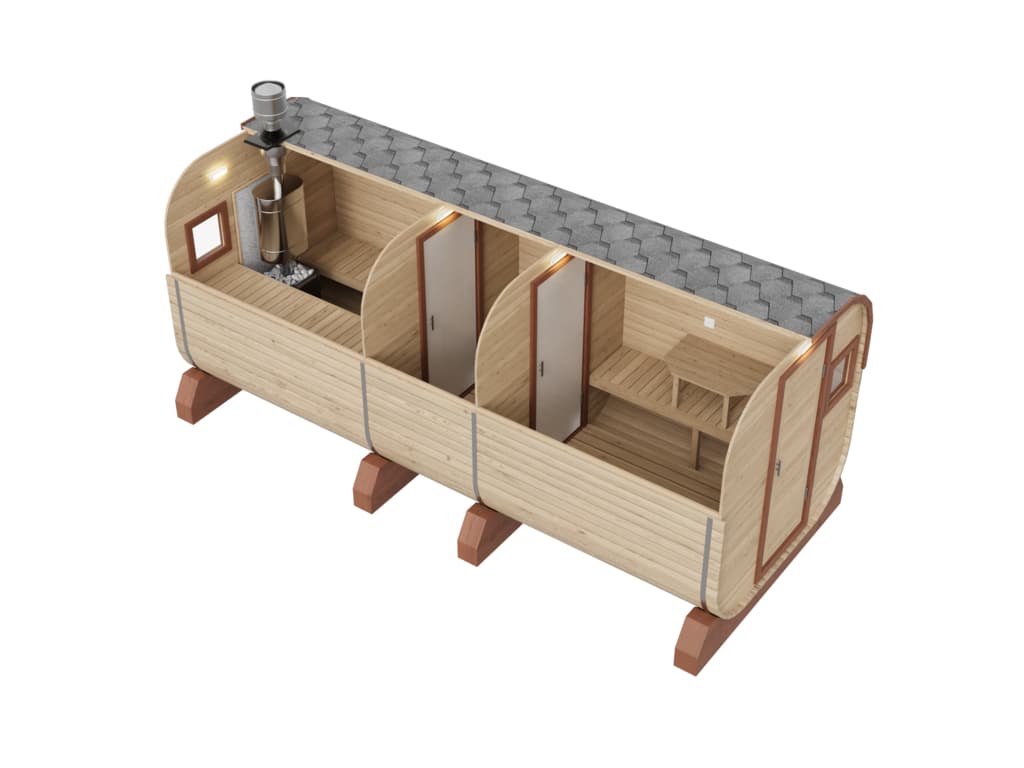 Баня-квадро 6 м