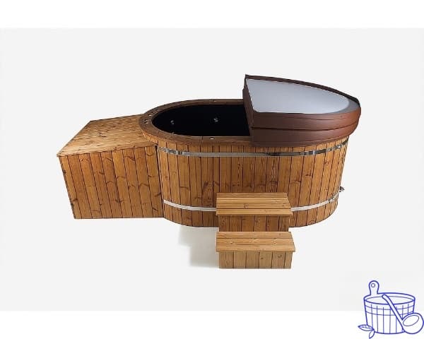 Джакузи овальный. Большой Пластиковый