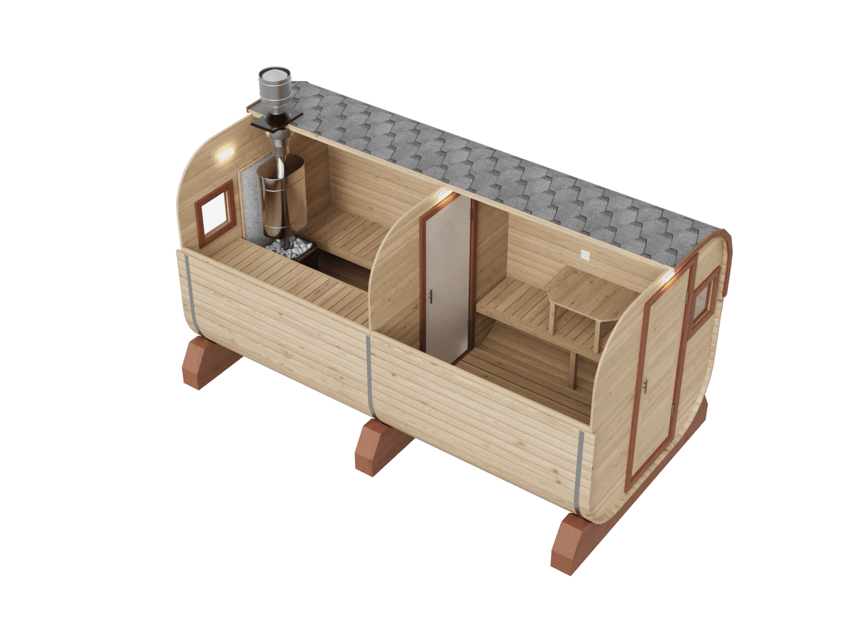 Баня-квадро 4 м