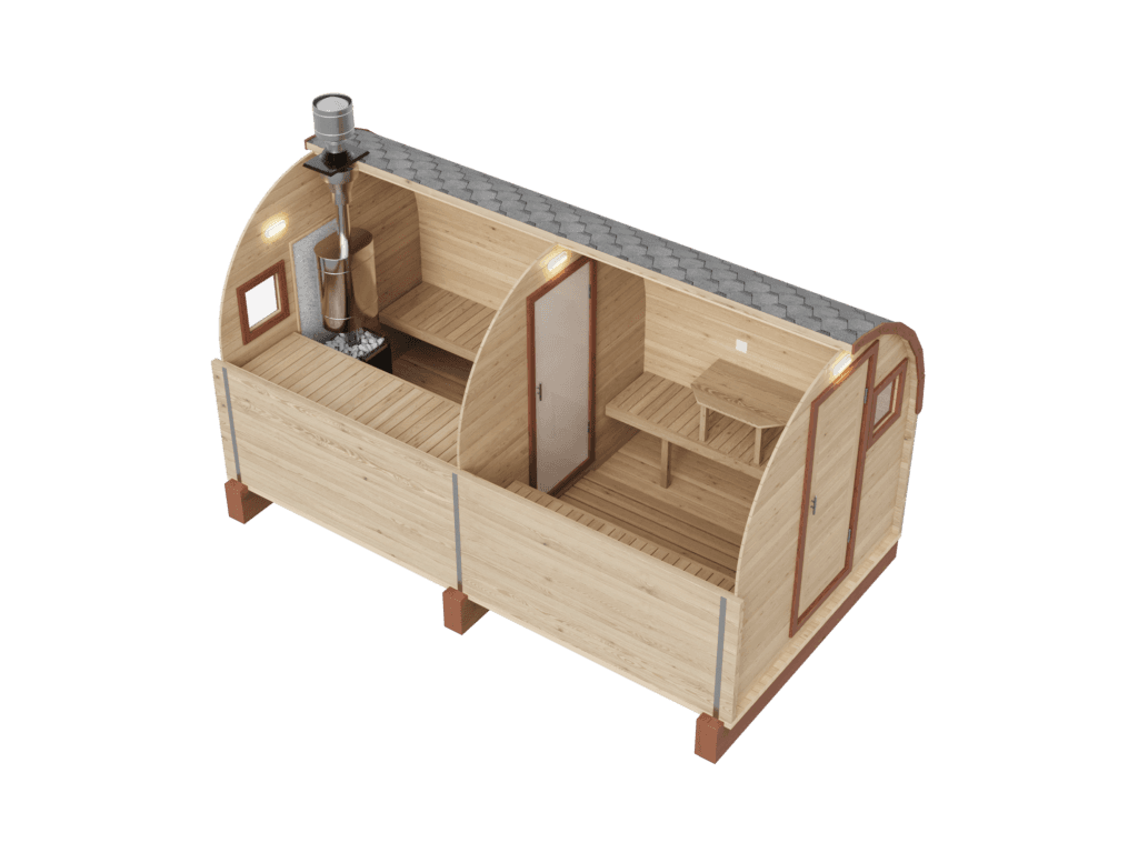 Баня-буханка 4 м