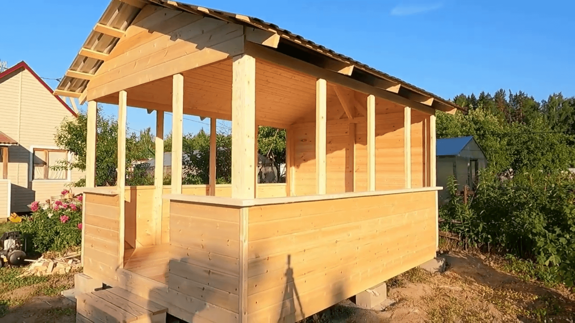 Беседка "Летняя №2", 3,0 х 4,0 м