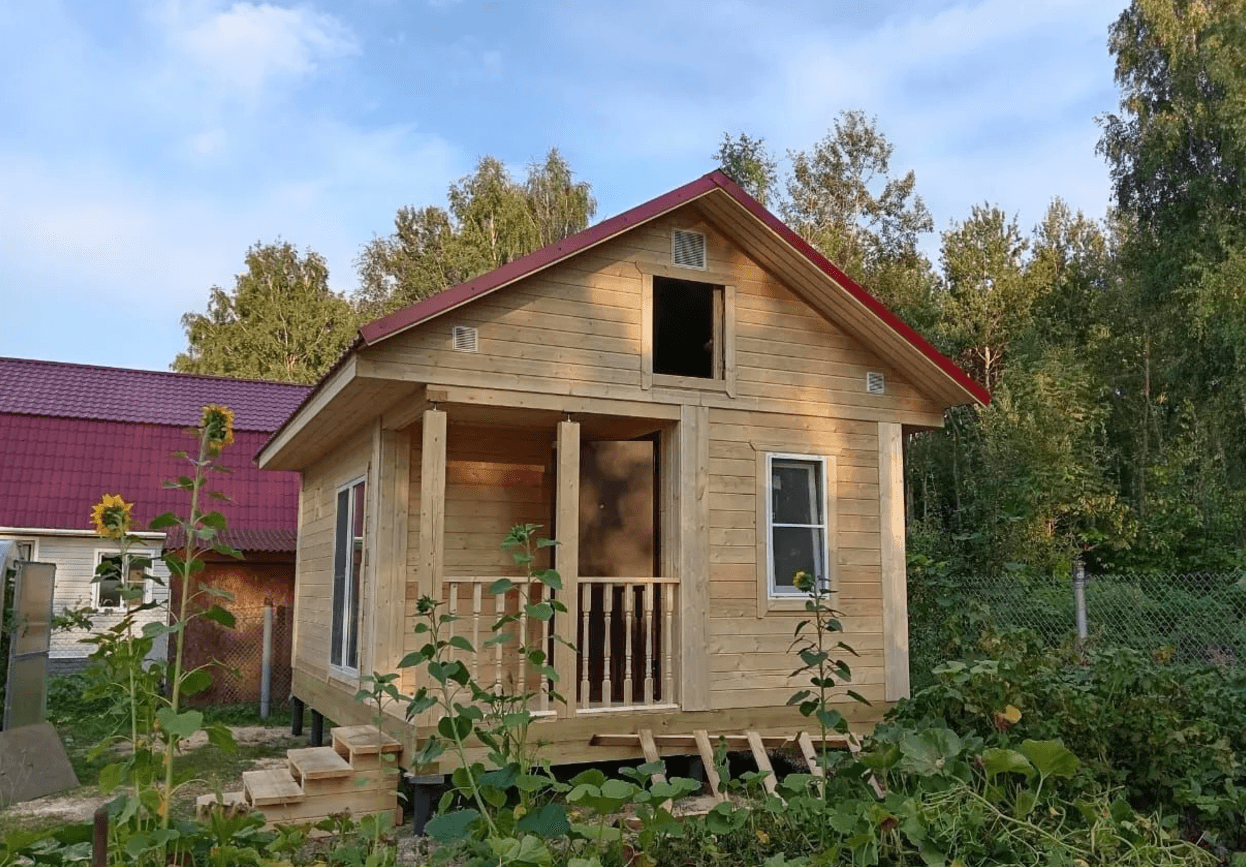 Баня брус 5,5х4 м